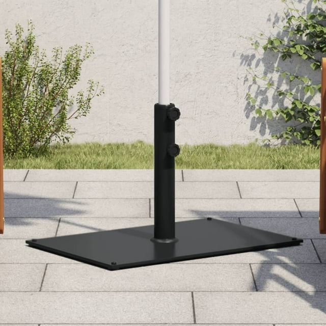 vidaXL Base de Parasol pour Mâts de Ø32/38/48 mm 15 kg Rectangulaire