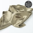 thumbnail image 2 of Ntbay 1 Pack 100% Mulberry Silk Queen Pillowcase with Hidden Zipper, Luxurious Both Side 19 Momme Pillow Case, 20" x 30", Taupe, 2 of 6