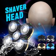 Universal 5 Head Razor Replacement Shaver Head Razor Washed Blades for Rechargeable Electric Shaver Razor Accessories