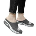 thumbnail image 4 of Air Cushion -on Orthopedic Womens Shoes Casual Wedge Diabetic Walking Shoes with Casual Shoes Arch Support Knit Casual on Shoes Women Comfort Outdoor Walking, 4 of 6
