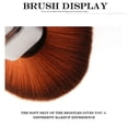 thumbnail image 2 of Pinceau de Maquillage Rétractable pour Femmes Filles Fond de Teint Portable Réutilisable Surligneur Fournitures de Beauté Argent, 2 of 9