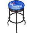 thumbnail image 1 of Trademark Global NHL1006-NYR New York Rangers NHL Black Ribbed Bar Stool, 1 of 3