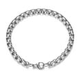 thumbnail image 4 of Simple and stylish metal bracelet suitable for men, 4 of 4