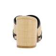 thumbnail image 3 of Mia Too Women's Slide Raffia Block Heel Sandal, 3 of 5