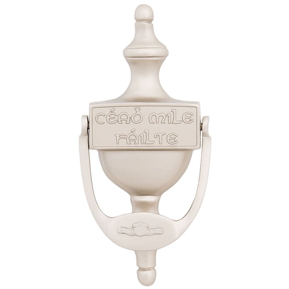 Exclusively Irish Cead Mile Failte - Pewter Claddagh Door Knocker