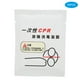 thumbnail image 1 of Protector facial para RCP, 50 unidades/caja, máscara de respiración artificial desechable, protector facial para RCP, tecnología innovadora, 1 of 8