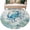 Blue Teal, variant on Teal Turtle Coastal Round Area Rug 3.3Ft Washable Circle Rugs for Dining Room Table, Summer Beach Coral Nautical Ocean Non-Slip Carpet Floor Mats Indoor Outdoor Carpet Runner Aesthetic Home Decor