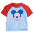 thumbnail image 4 of Set de baño Disney Mickey Mouse Rash Guard para bebés de 24 meses, 4 of 8