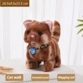 thumbnail image 1 of Nuevo juguete de peluche de gatito para caminar, gato interactivo eléctrico, Animal relleno, cola mullida, cabeza que mueve, gato, juguete para mascotas, regalo para niños, 1 of 5