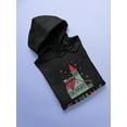 thumbnail image 3 of Storybook Style Xmas Cabin Hoodie Men -Image by Shutterstock, Male Small, 3 of 4