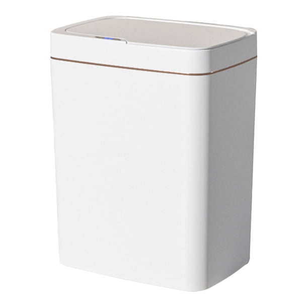 Cubo Basura Con Sensor Automático Eléctrico Sin Contacto 15/18L Impermeable Recargable para Baño
