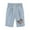 Blue, variant on WIZUTIZ Womens Bermuda Shorts Long Sports Wide Leg Leisure Baggy Shorts Mid Rise Floral Print Shorts Knee-Length with Pockets Rolled Hem Drawstring Shorts for Lady Stretchy Travel Green Linen