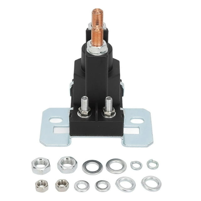 150A Starter Sole Brass Coil High Power ABS Housing 24V Automotive Lawn Mower Relay