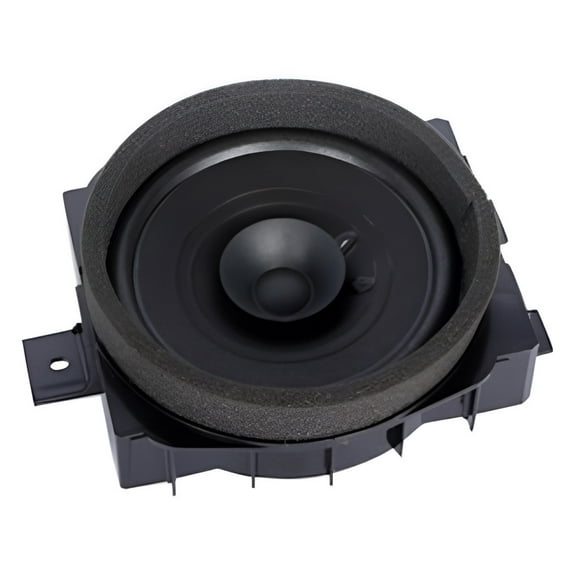KarParts360 For GMC Canyon 2004-2012 Door Speaker Rear | Black | Blade Terminal | Midrange Driver | 6.06 Inches Diameter | Replacement For 25858091