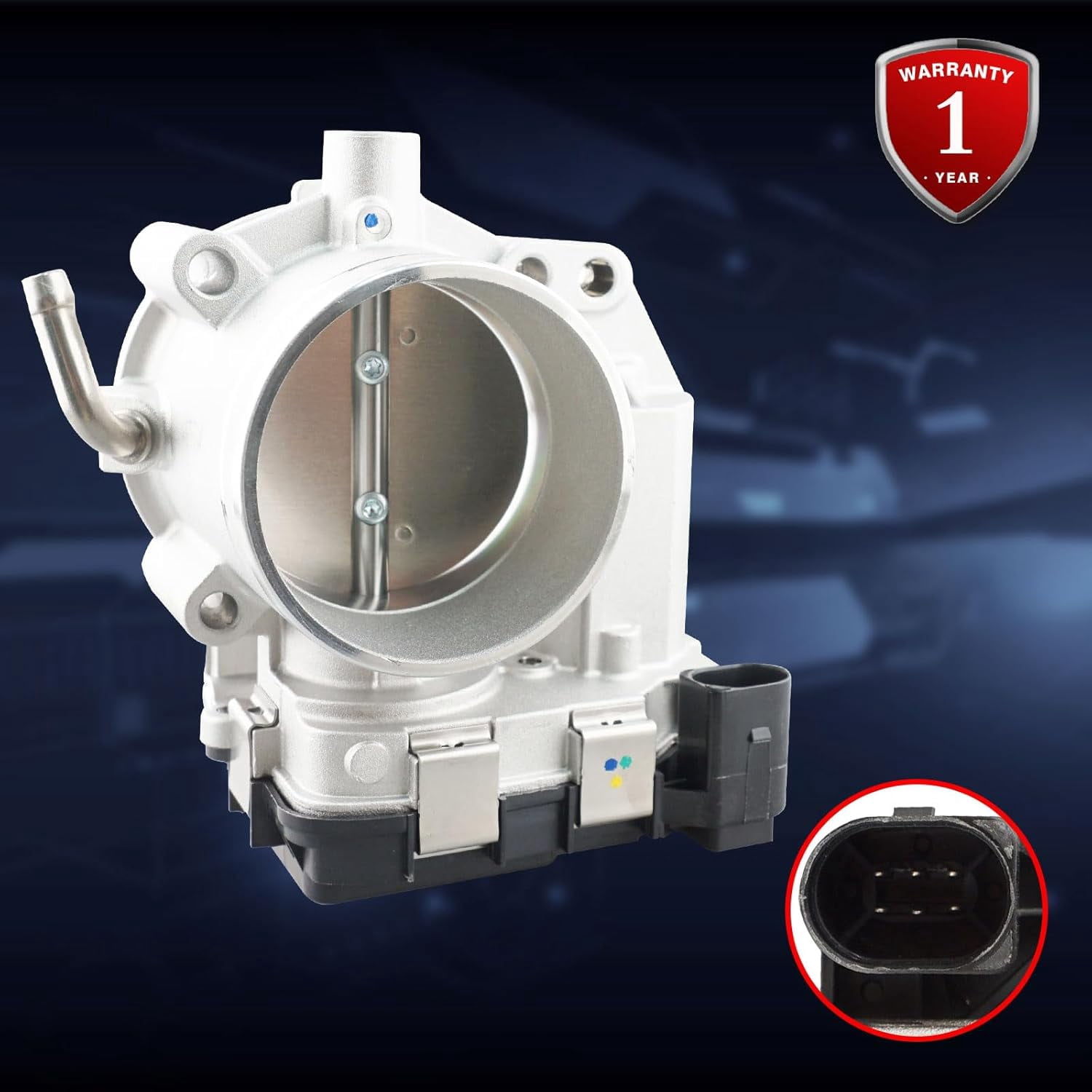 MACAX Electronic Throttle Body Assembly S20432 Compatible with Volkswagen Beetle Golf Jetta Passat Rabbit 2.5L L5 Replaces 07K133062A 977-085 TB1303 67-4007 6E-4007