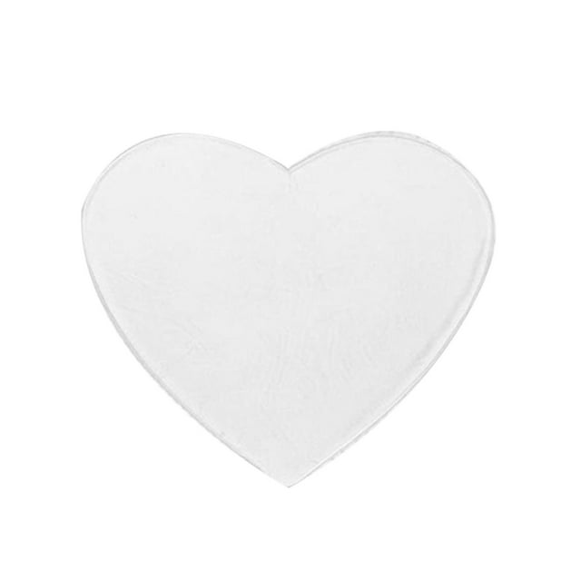 Graflsoa Transparent Silicone Anti-Wrinkle Lift Pads for Neck and Chest, Heart-Shaped Design, Lightweight and Comfortable