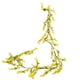 thumbnail image 2 of Enredaderas colgantes de jazmín de invierno, guirnaldas de flores artificiales, adorno de glicinias artificiales, material plástico, no hace falta riego, fácil de moldear, amarillo, 5,9 pies, 2 of 6
