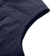 thumbnail image 5 of YODETEY Men'S Outdoor Vest Leisure Jacket Lightweight Vest with Zip Many Pockets Blue 14(XXXL), 5 of 9