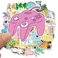 thumbnail image 3 of Dibujos Animados Simples Pegatinas Lindas Para Niños Juguete Pegatina Impermeable Para Diy Laptop Bicicleta Casco Calcomanías De Coche 50 Uds Methold EL008461-00, 3 of 5