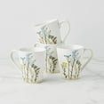 thumbnail image 2 of Lenox Wildflowers 13 oz Stoneware Mugs (Set of 4), 2 of 5