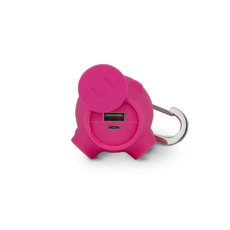 BUQU Power Poof USB Power Bank Pink - ONLINE ONLY: Boston College