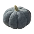 thumbnail image 2 of 7.8 Inch 3D Realistic Plump Pumpkin‑Shaped Plush Pillow, Soft Fluffy Sofa Throw Cushion for Autumn Halloween Home Farmhouse Decor, 2 of 3