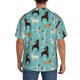 thumbnail image 3 of Fotbe Cute Dog Camisa Estampada de Manga Corta para Hombre, Casual de Verano, Estilo Playero, Sin Arrugas-3X-Large, 3 of 5