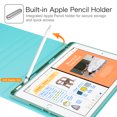 thumbnail image 6 of Fintie Keyboard Case for iPad 9th/8th/7th Generation (2021/2020/2019) 10.2 Inch, Detachable Keyboard and Soft TPU Stand Cover with Built-in Pencil Holder, 6 of 7