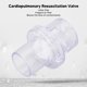 thumbnail image 3 of Válvula de repuesto para resucitador válvula de reanimación cardiopulmonar portátil universal entrenamiento de 10 piezas para hospital ANGGREK Otros, 3 of 8