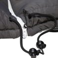 thumbnail image 3 of Saco de dormir portátil Thermotuff con doble capucha, color azul acero, 3 of 9