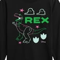 thumbnail image 3 of Toy Story - Neon Rex - Toddler & Youth Long Sleeve Graphic T-Shirt, 3 of 5