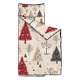 thumbnail image 2 of Beige Christmas Tree Pattern Toddler Nap Mats for Kids Preschool,50"x20" Sleeping Mat Bag or Kids,Toddler Sleeping Bag,Toddler Nap Mat or Daycare, 2 of 6