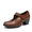 BROWN, variant on DREAM PAIRS Women's Mary Janes Chunky Closed Toe Dress Low Heels Comfortable Orthopedic Work Pumps Wedding Formal Casual Shoes