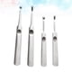 thumbnail image 4 of 4pcs Costura Groover Edge Trimmer Slotting Machine U y V en forma de bricolaje herramientas de cuero para el trabajo de talla de cuero (plata), 4 of 5