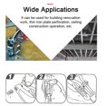 thumbnail image 3 of 16-Piece Adjustable Depth Punch Plier Kit with PVC Dipped Handle - Versatile Manual Hole Punch Tool Set for Sheet Metal (Iron, Aluminum, Stainless Steel, Brass), Plastics, PVC, Rubber, Leather -, 3 of 7