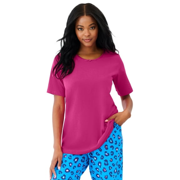 Dreams & Co. Plus Size Sleep Tee