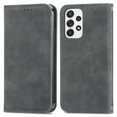 thumbnail image 4 of Dteck Shockproof Case for Samsung Galaxy A53 5G, Magnetic PU Leather Flip Back Cover Foldable Cover Card Holder Slot Stand for Galaxy A53 5G,Gray, 4 of 5