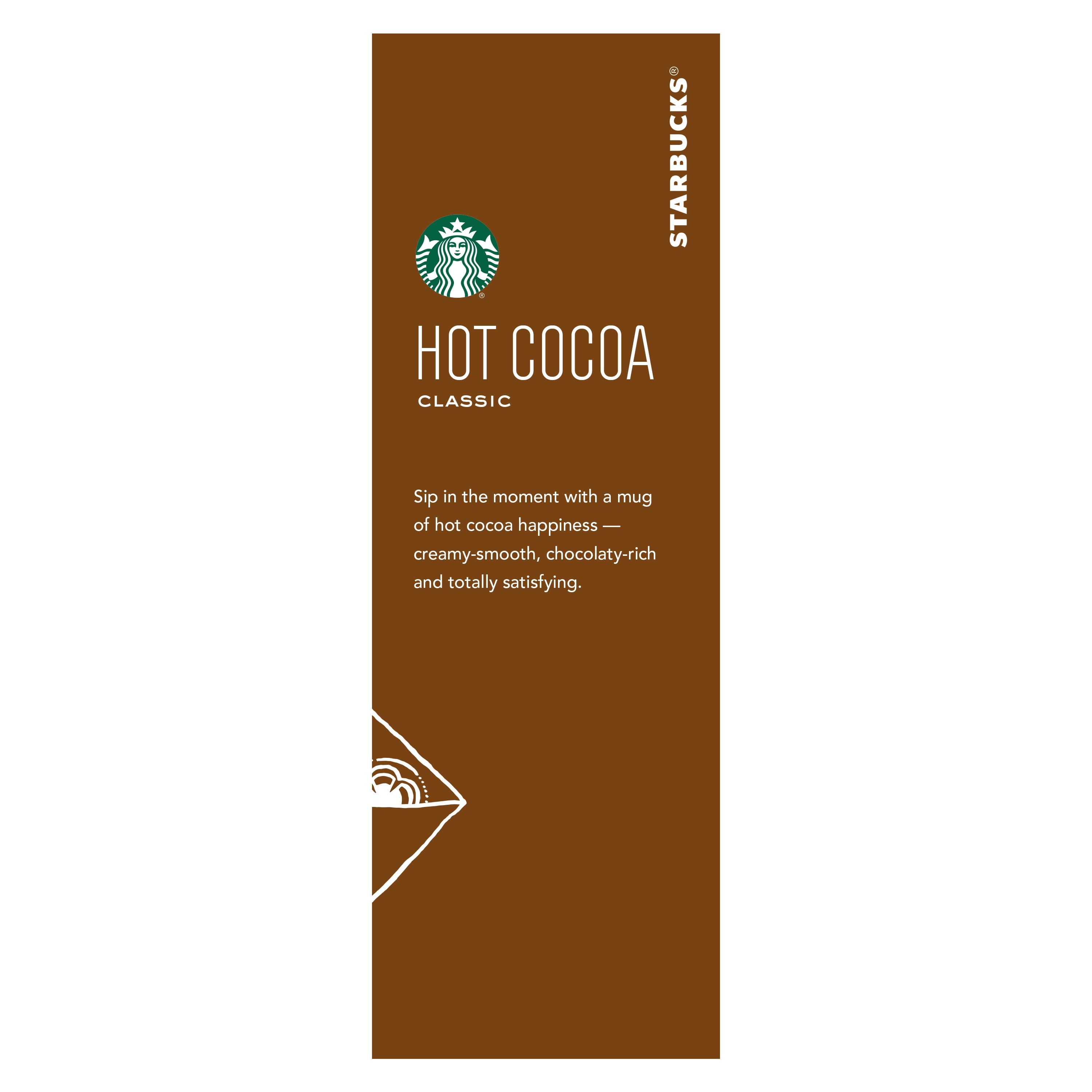 Starbucks Classic Hot Cocoa Mix, 6 Count Box