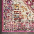 thumbnail image 2 of Nourison Passion Medallion Ivory/Pink 3'9" x 5'9" Area Rug, (4x6), 2 of 10