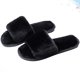 thumbnail image 4 of 1 par de pantuflas de felpa antideslizantes con suela blanda para el hogar, color negro, tallas 40-41, 26,5 cm, 9,5 EE. UU., 7 Reino Unido, 41 UE, 10,41 45 pulgadas, 4 of 7