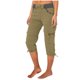 thumbnail image 1 of WILLBEST Pantalones Casuales de Verano para Mujer, Ligeros, con Bolsillos para Exteriores, Pantalones Cortos Cargo Recortados Versátiles para Uso Diario XXXL, 1 of 6