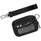 thumbnail image 5 of Cartera de pulsera (1 unidad) tarjetero con cremallera y ventana para identificación llavero de nailon impermeable para llevar lo esencial del día a día de la mujer de forma segura, 5 of 5