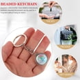 thumbnail image 4 of Miangastore Creative Globe Keychain Pendant Durable Key Ring Stylish Bag Charm For Men Women For Keys Accessories, 4 of 8