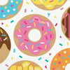 5PK Donut Time Lunch Napkins ,Party Supplies and Decorations