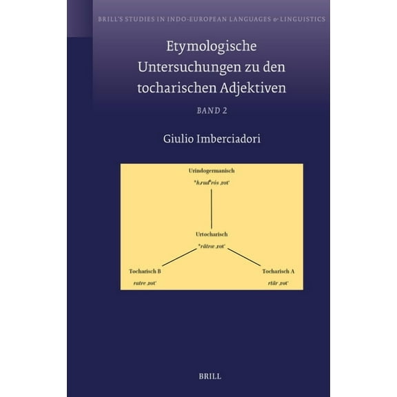 Brill's Studies in Indo-European La Etymologische Untersuchungen zu den tocharischen Adjektiven, Book 28, (Hardcover)
