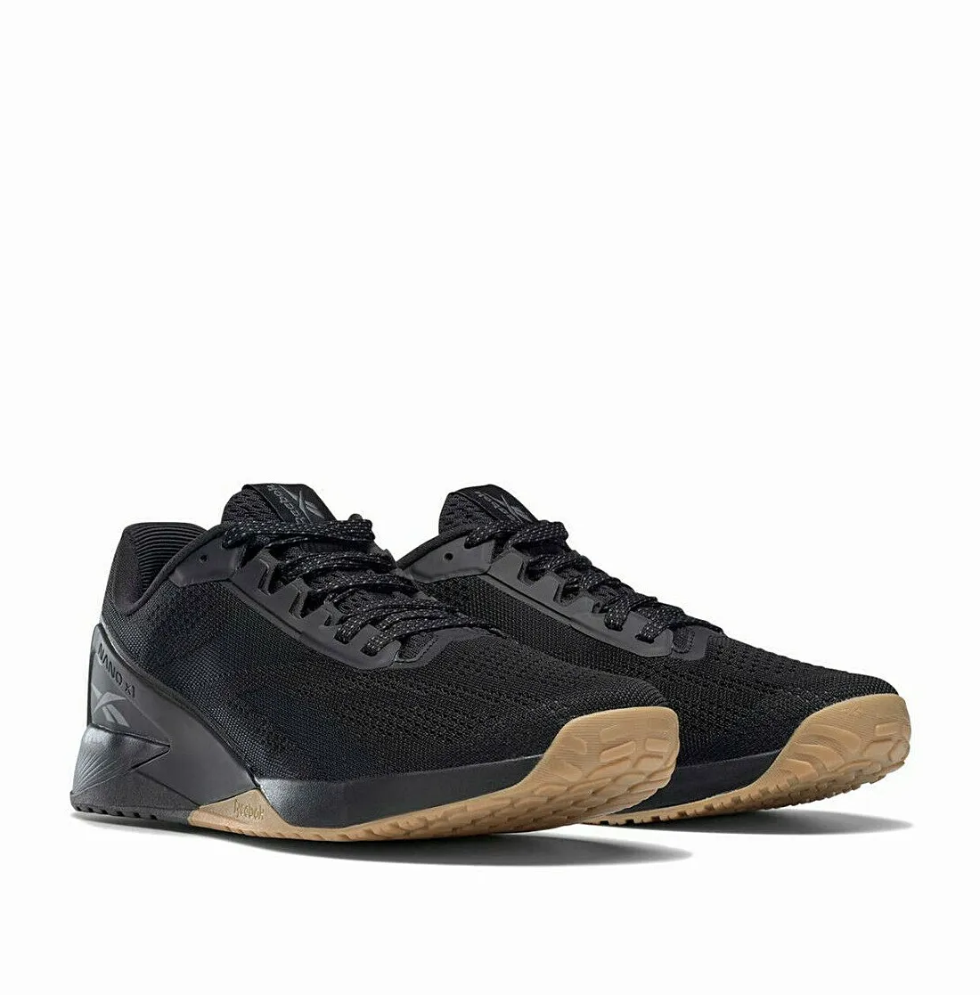 Reebok Men's Nano X1 Cross Trainer Black/Black/Reebok Gum 01
