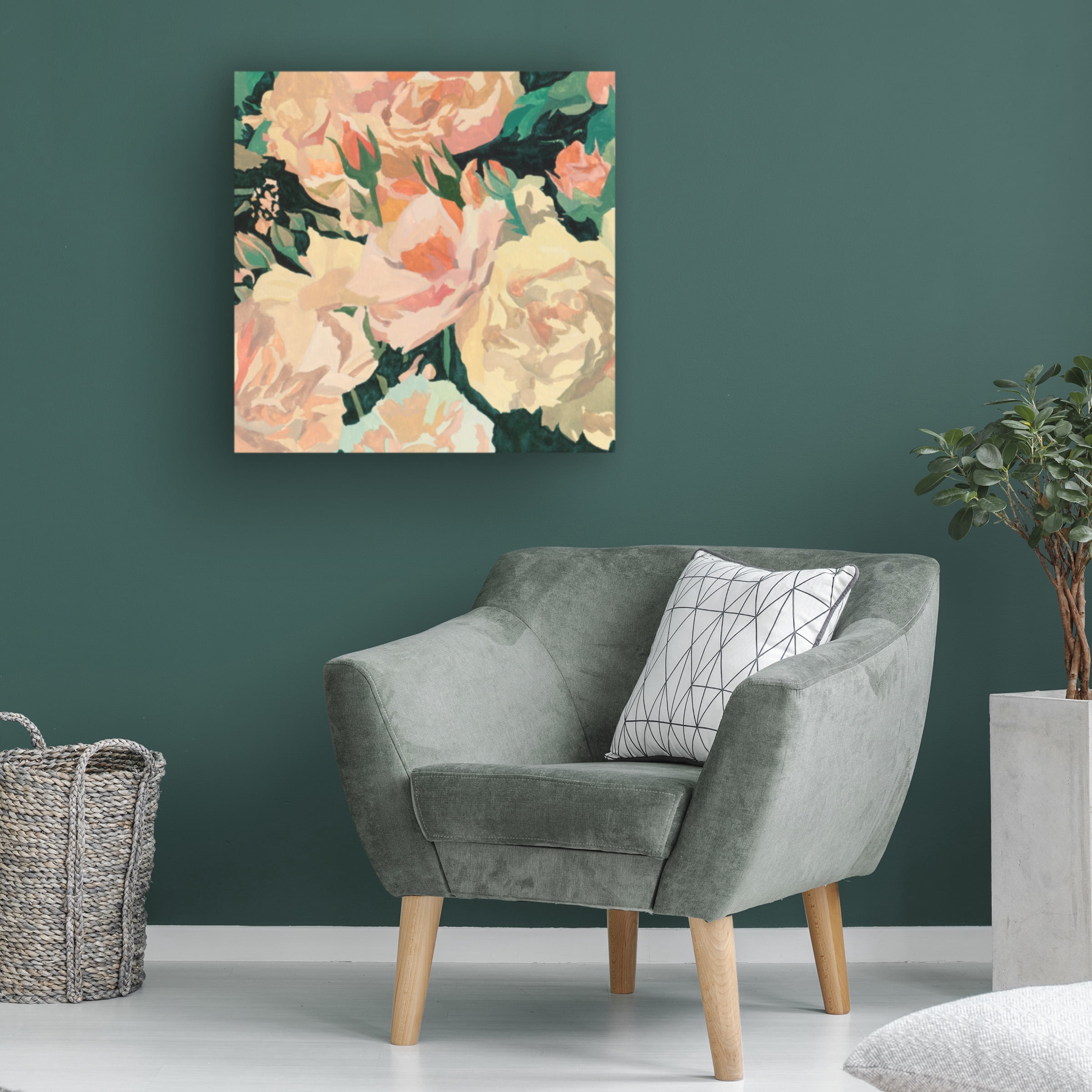 Melissa Wang 'Summer Glory II' Canvas Art