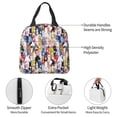 thumbnail image 4 of Sikiie Colourful Horses Lunch Bag for Women & Men Adult Insulated Lunch Box, Food Lunch Containers Lunch Tote Bags for Work, Travel, Outdoor, 4 of 8