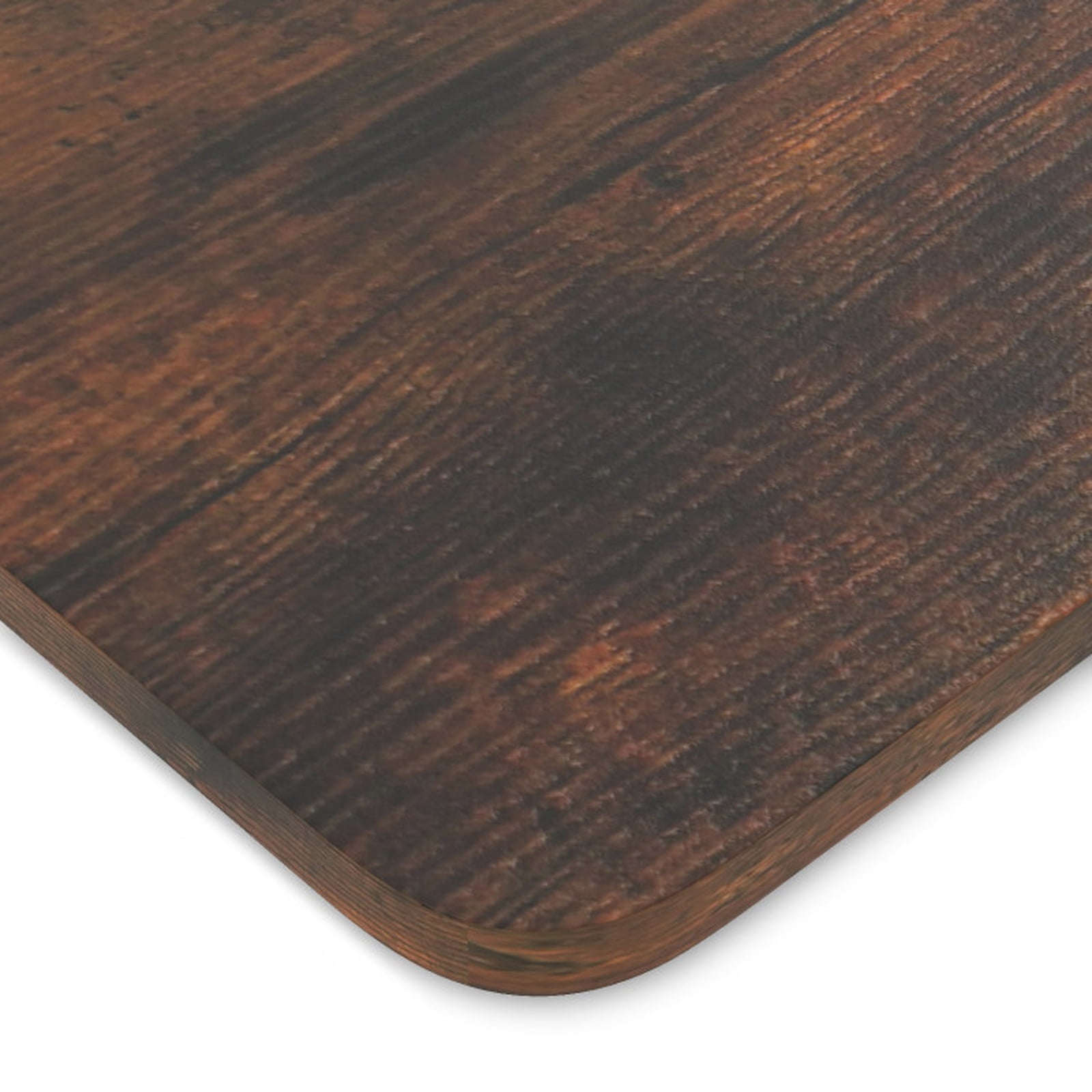 Furnibear Desk Tabletop for Standing Desk, 48 x 24 Inch One-Piece Engineered Wood Desktop for Computer Desk Workbench Bar Table, Rustic Brown
