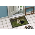 thumbnail image 4 of Carolines Treasures FRF0018MAT Yellow & Black Labradors Indoor or Outdoor Mat, 18 x 27, 4 of 4